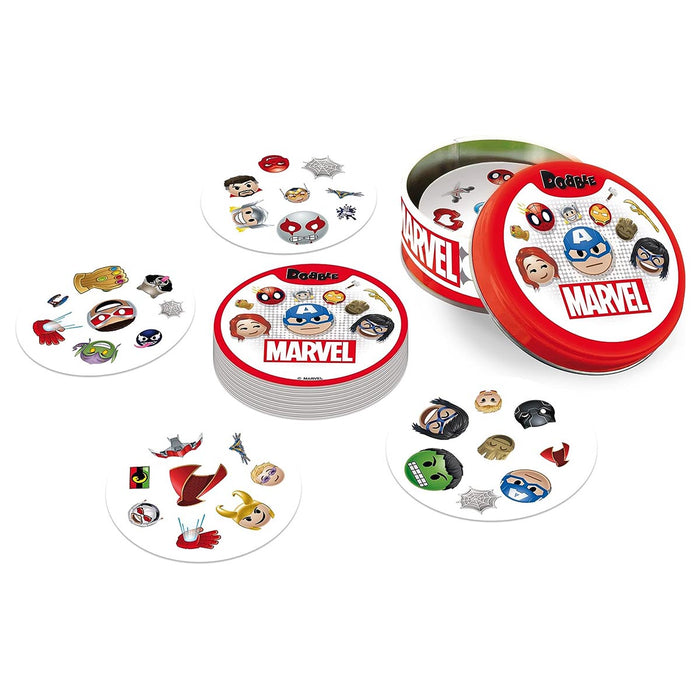 Dobble Marvel Emoji Card Game