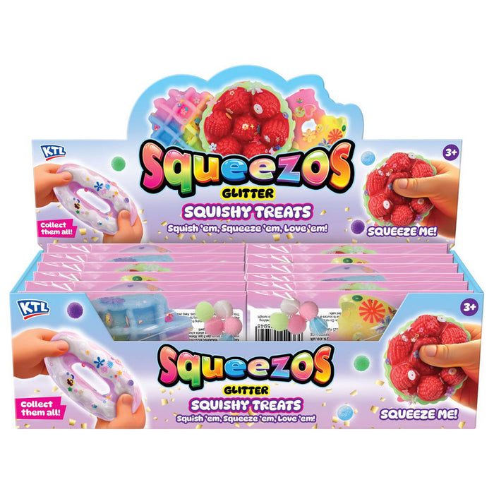 Squeezos Glitter Squishy Treats (styles vary)
