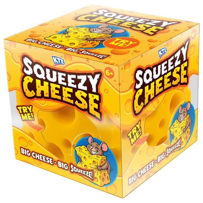 Squeezy Big Cheese 12cm Squishy