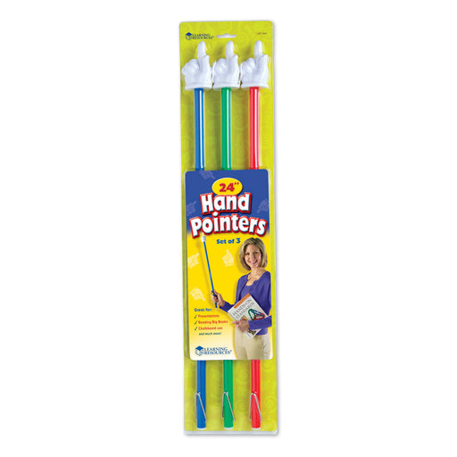 Learning Resources 24" Hand Pointers (3 Pack)
