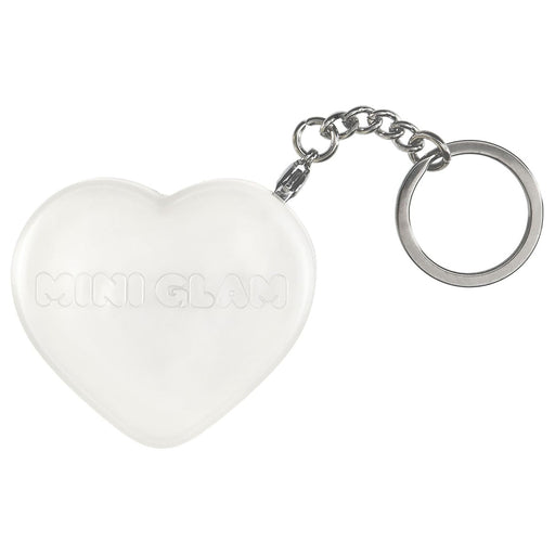 Mini Glam Heart Glitter Balm Extra Credit Keychain