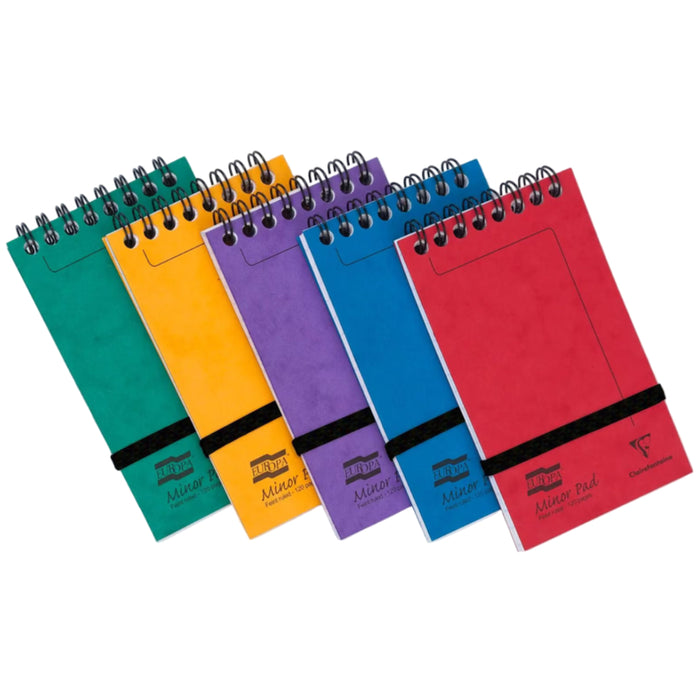 Clairefontaine Europa Minor Pad 120 Pages Lined 90gsm 20 Pack (styles vary)
