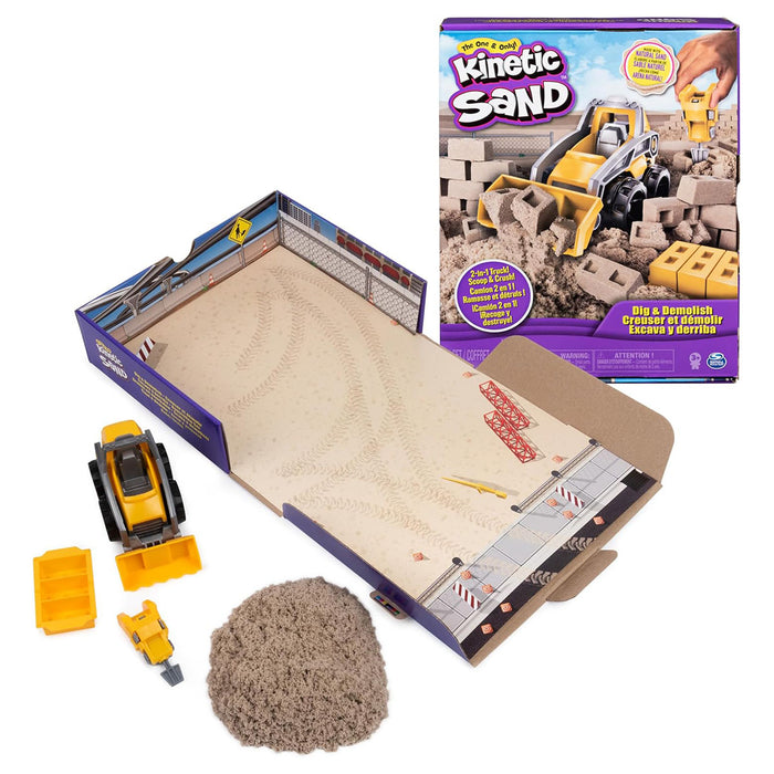 Kinetic Sand Dig & Demolish Set
