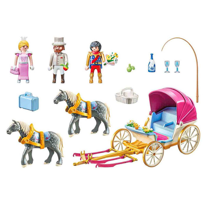 Playmobil Princess Horse-Drawn Carriage Playset