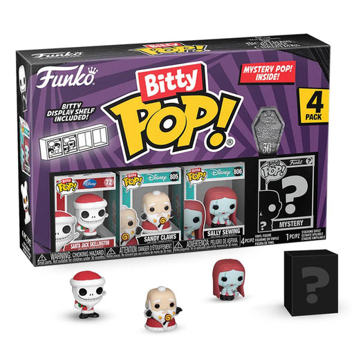 Funko Bitty Pop! The Nightmare Before Christmas Figures Series 4 (4 Pack)