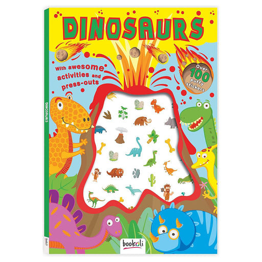 Dinosaurs Puffy Stickers Activity Book