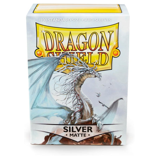 Dragon Shield Matte - Outer Sleeves Silver (100)