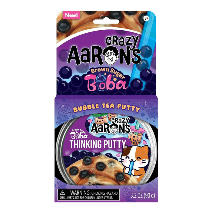 Crazy Aaron's Brown Sugar Boba Thinking Putty (90g)
