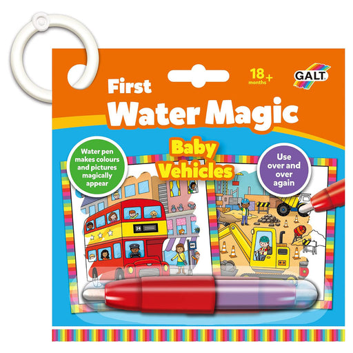 Galt First Water Magic Baby Vehicles Colouring Book
