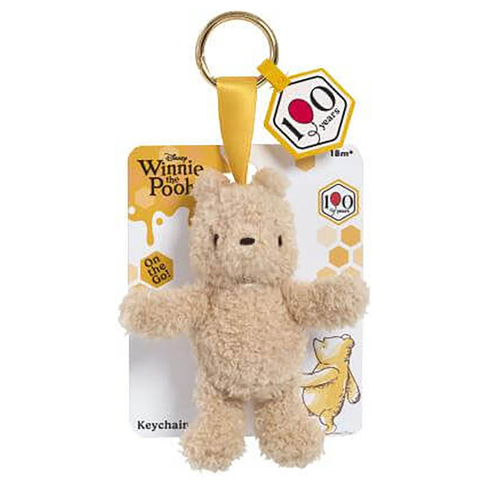 Disney Winnie the Pooh 100 Years Plush Keychain