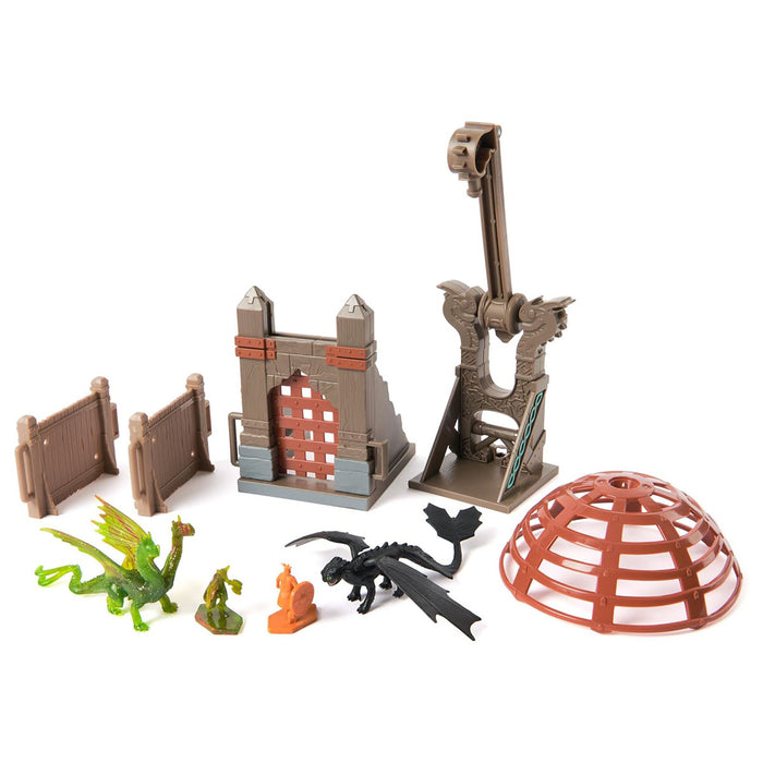 How to Train Your Dragon Trial of Flame Dragon Capture Playset