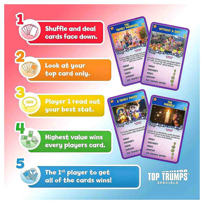 Disney Encanto Top Trumps Specials Card Game