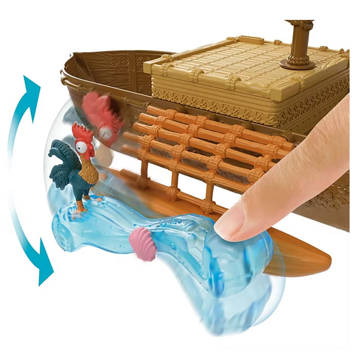Disney Moana Ocean Voyager Canoe Playset