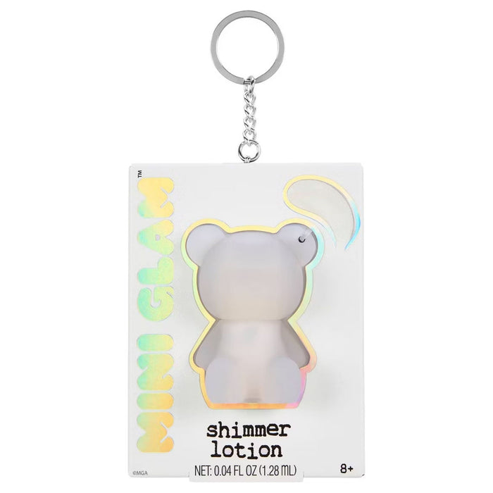 Mini Glam Bear Shimmer Lotion Extra Credit Keychain