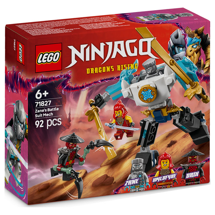 LEGO Ninjago Zane's Battle Suit Mech Building Set