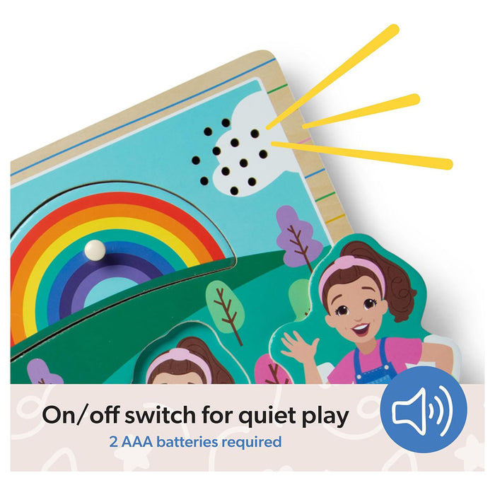 Melissa & Doug Ms. Rachel Wooden Song Puzzle