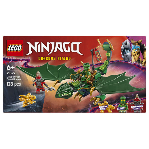 LEGO Ninjago Lloyd's Green Forest Dragon Building Set