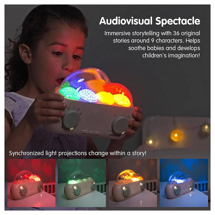 Cloud b Cloudbox Projector Night Light Story Teller