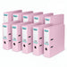 Lever Arch A4 File Pink 10 Pack 