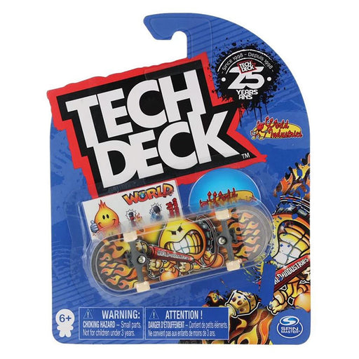Tech Deck World Industries Flame Boy '25 Years' Fingerboard