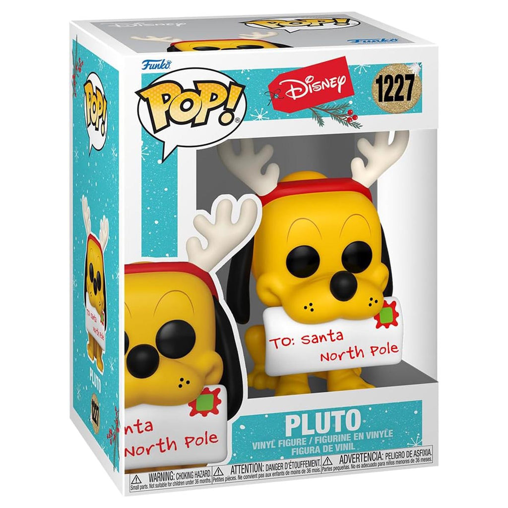 Funko Pop! Disney: Pluto (Santa Letter) Vinyl Figure #1227 — Booghe