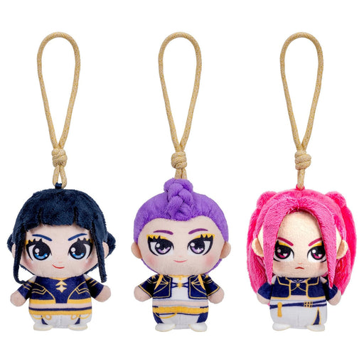 K-POP Demon Hunters 4" Mini Plush Clips (3 Pack)