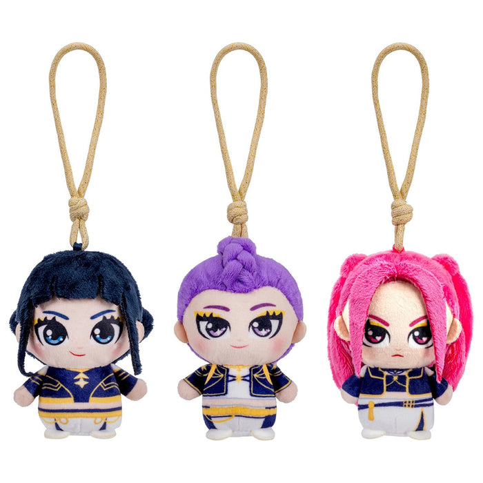 K-POP Demon Hunters 4" Mini Plush Clips (3 Pack)