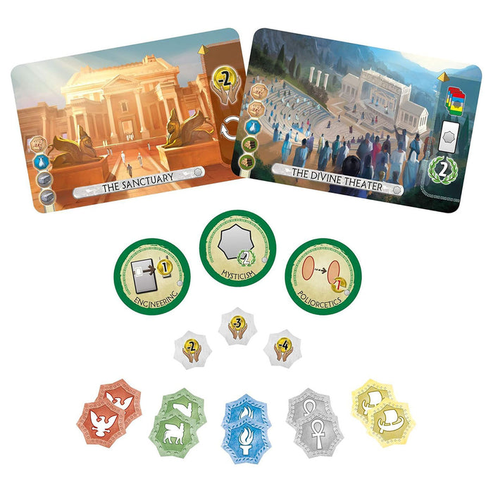 7 Wonders Duel: Pantheon Game Expansion