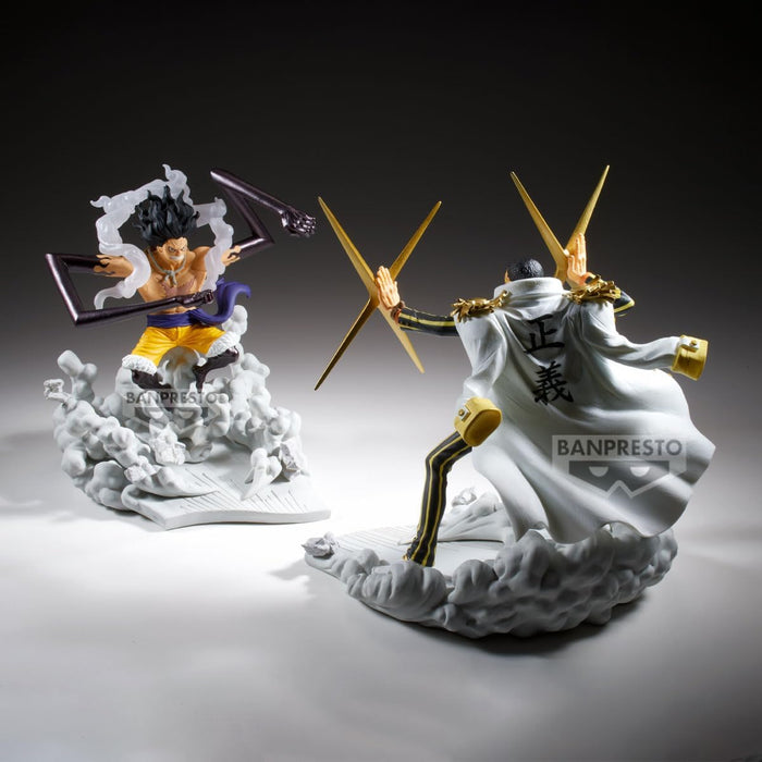 One Piece Senkozekkei Monkey D. Luffy Gear 4 Figure