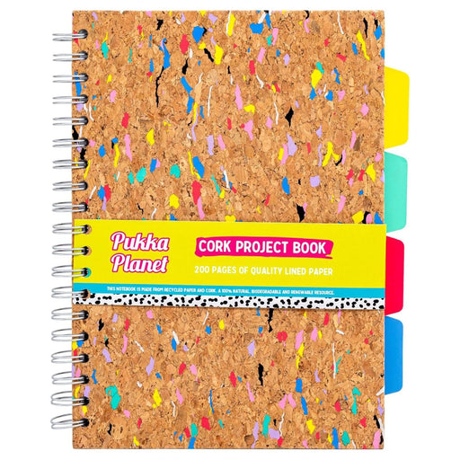 Pukka Planet Cork Project Book 200 Pages