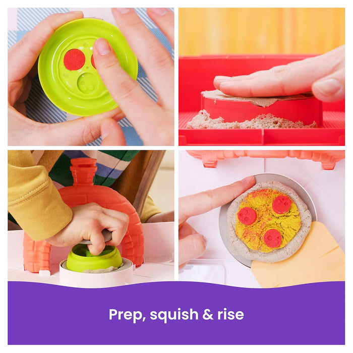 Kinetic Sand SquishPizza Set