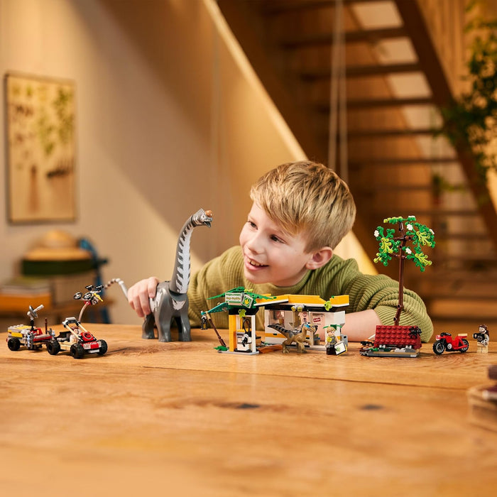 LEGO Jurassic World: Raptor & Titanosaurus Tracking Mission Building Set