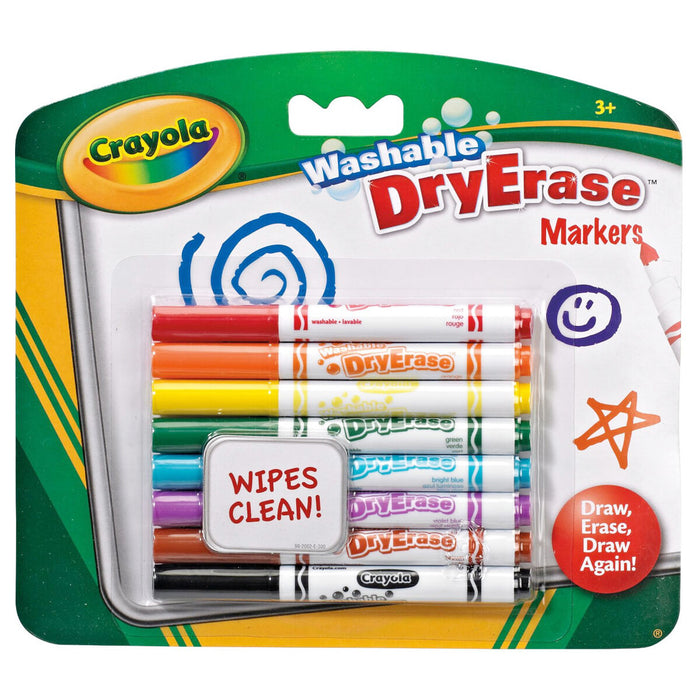 Crayola Washable Dry Erase Markers (8 Pack)