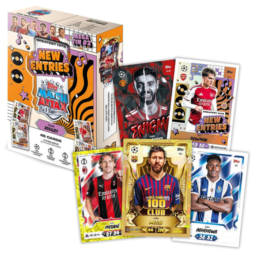 Topps Match Attax 20th Anniversary UCC 2026/27 New Entries Mega Tin #2 