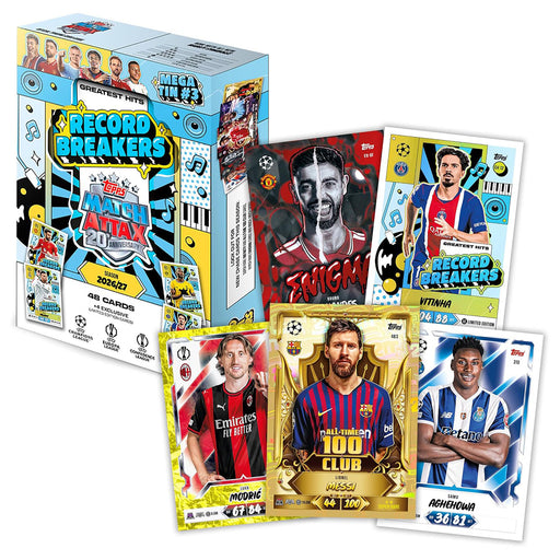 Topps Match Attax 20th Anniversary UCC 2026/27 Record Breakers Mega Tin #3