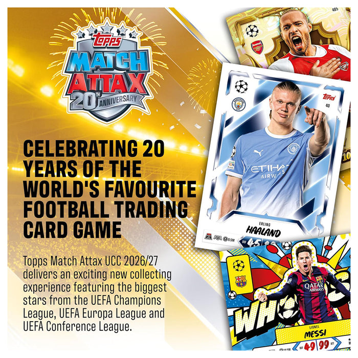 Topps Match Attax 20th Anniversary UCC 2026/27 Record Breakers Mega Tin #3
