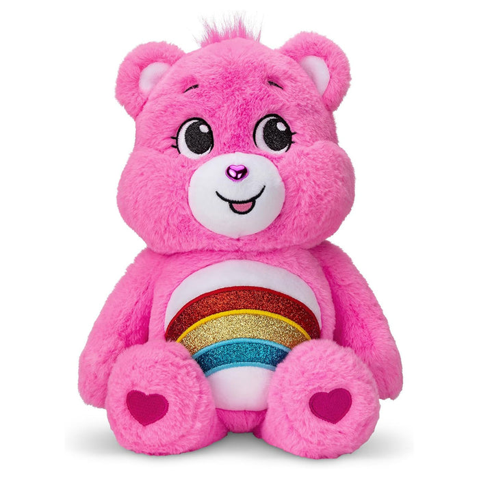 Care Bears Cheer Bear Special Glitter Edition 35cm Plush (UK Exclusive)