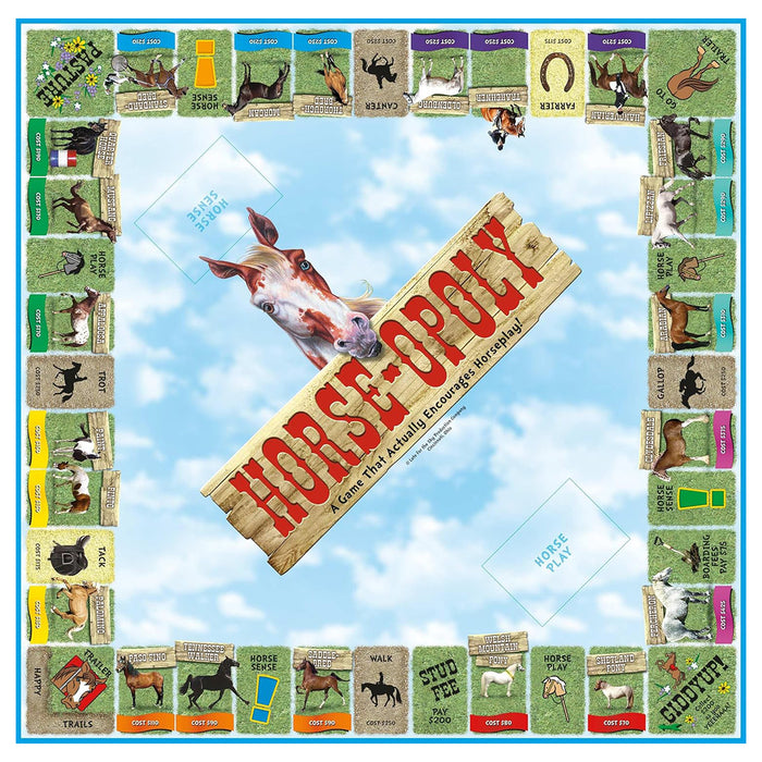 Horse-opoly Board Game