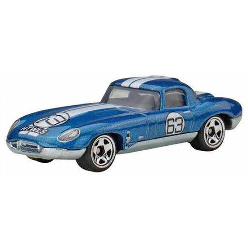  Hot Wheels Silver Series: National Icons: Jaguar Light Weight E-Type Car (2/5)