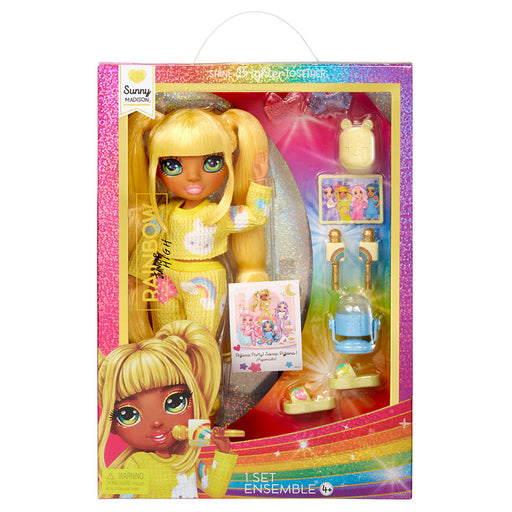 Rainbow Junior High PJ Party Sunny Fashion Doll Set
