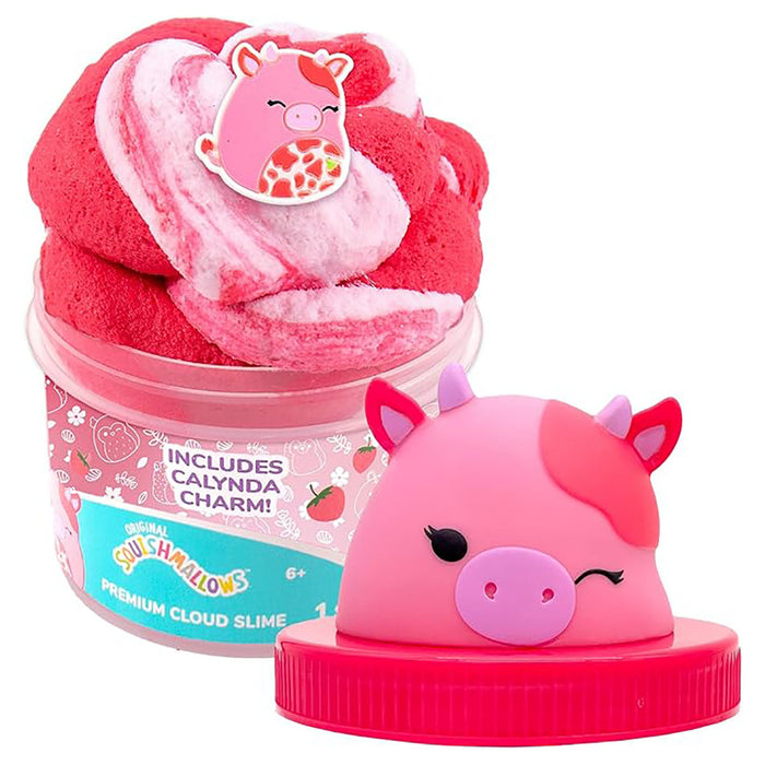 Squishmallows Premium Cloud Slime Jar The Cow