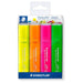 Staedtler Textsurfer Classic Rainbow Colours Highlighter 3+1 Free
