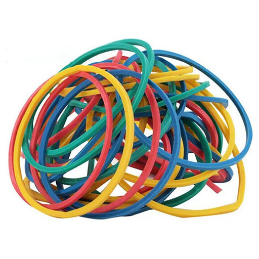 Coloured Elastic Bands 100gm