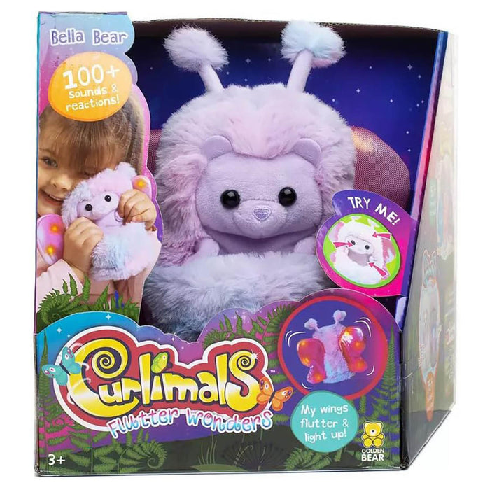 Curlimals Flutter Wonder Bella Bear Interactive Pet Booghe curlimals-flutter-wonder-bella-bear-interactive-pet-booghe