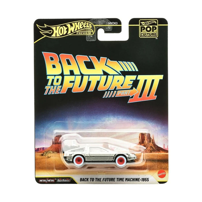 Hot Wheels Pop Culture Back to the Future Time Machine 1955 Car