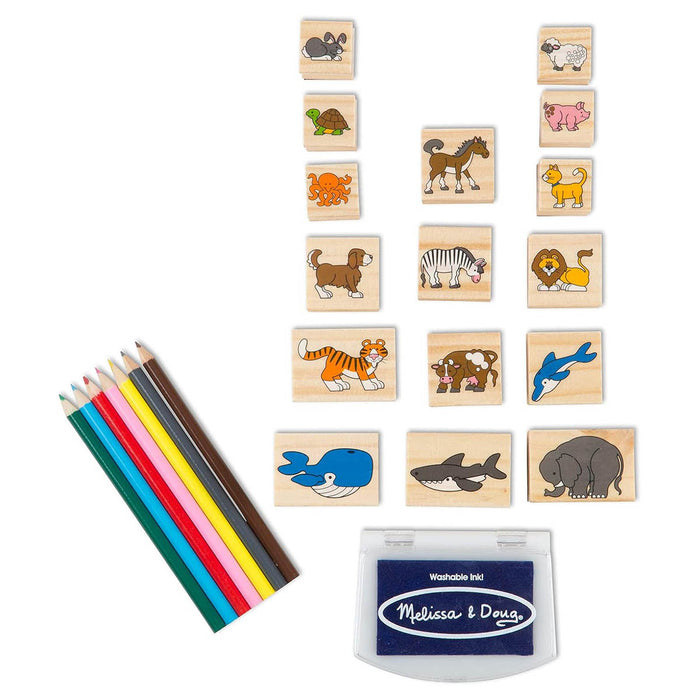 Melissa & Doug Animal Stamp Set