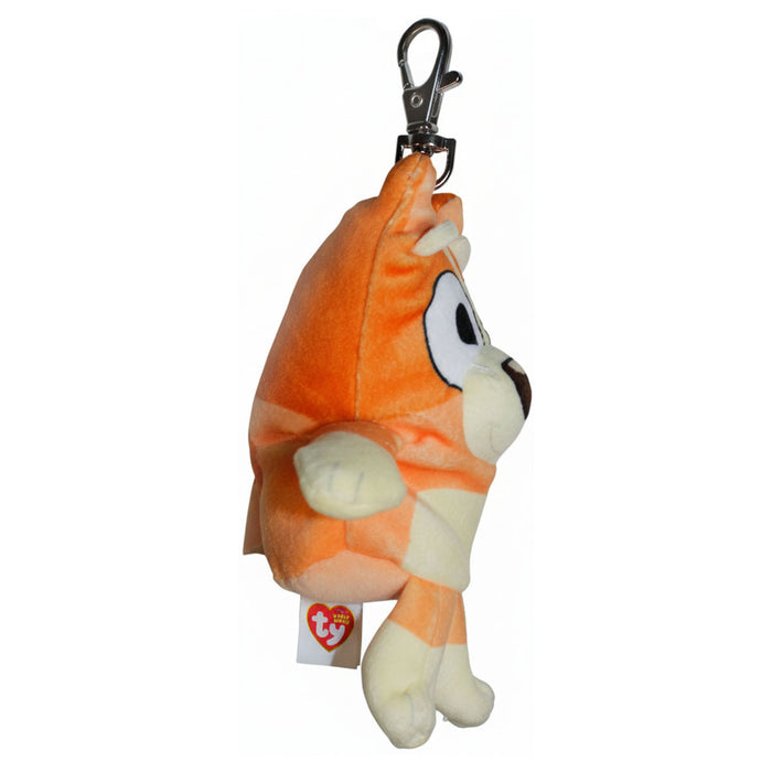 Ty Beanie Babies Bluey Bingo Key Clip 12cm Soft Toy
