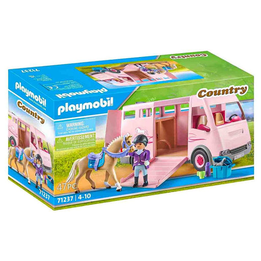 Playmobil Country Horse Transporter with Trainer Playset