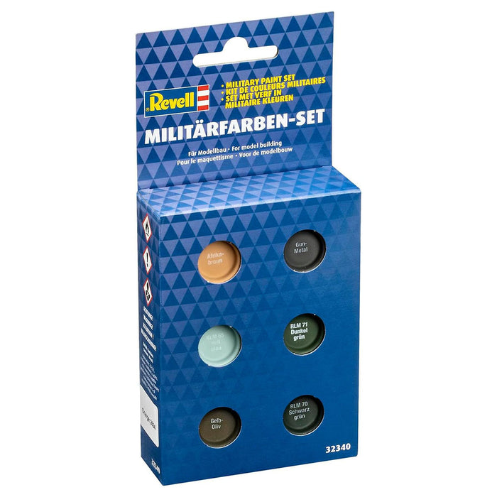 Revel Military Paint Set 14ml (6 Pack)