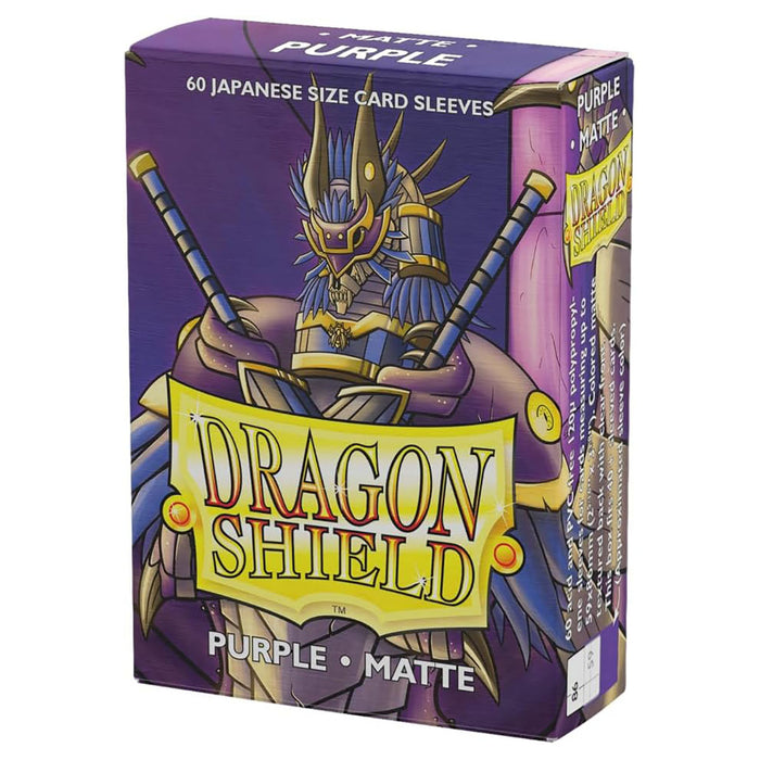 Dragon Shield Japanese Size Purple 60 Matte Sleeves